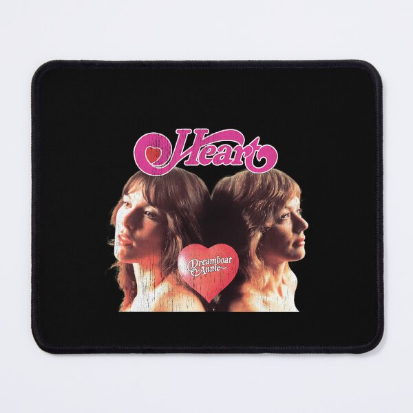 Item preview, Dreamboat Annie Pink Heart Portrait Band Cover designed and sold by JohnnyTowne.