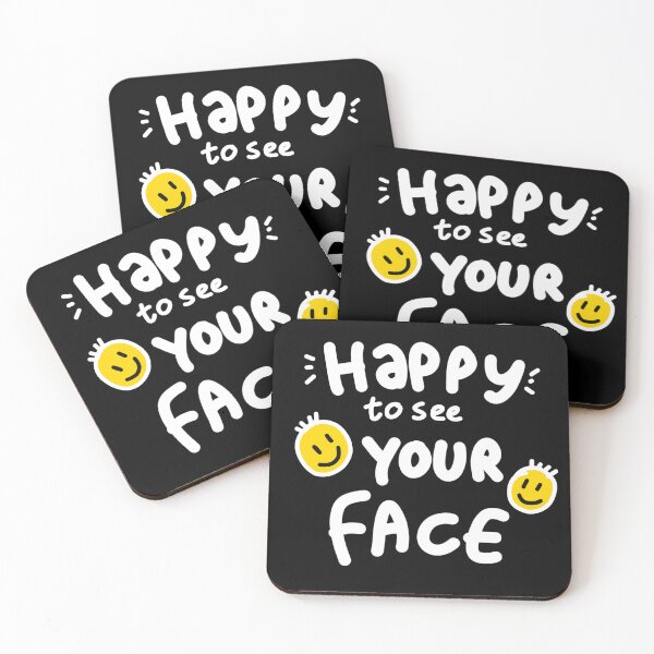 Item preview, Happy to See Your Face Funny Back to School Teacher Design designed and sold by Mustapha  ALAHAYANE.