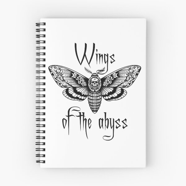 Item preview, Wings of the Abyss - Tattoo Style Moth designed and sold by Anima Atra.
