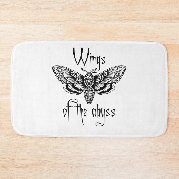 Item preview, Wings of the Abyss - Tattoo Style Moth designed and sold by Anima Atra.