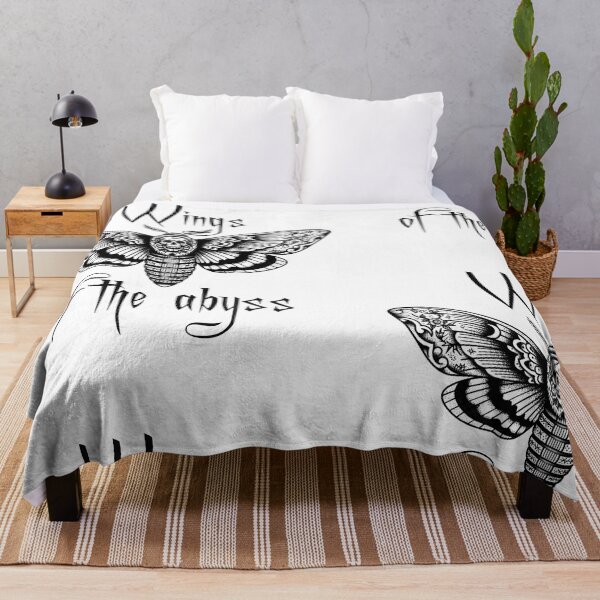 Item preview, Wings of the Abyss - Tattoo Style Moth designed and sold by Anima Atra.