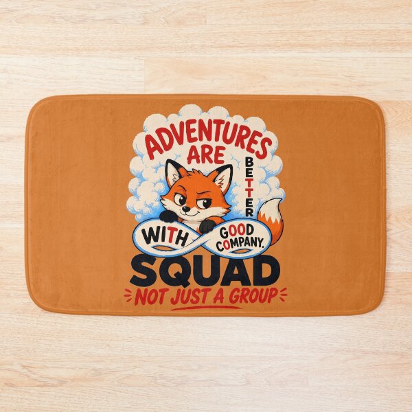 Item preview, Cute Fox Squad Adventures Art Print designed and sold by Nadiename.