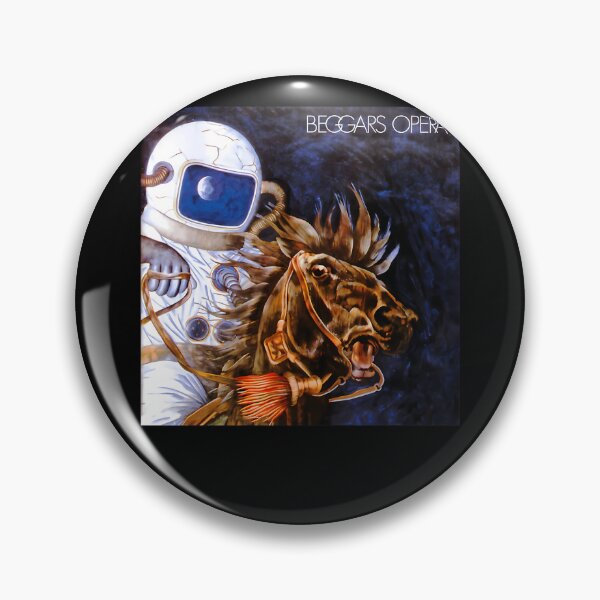 Item preview, Beggars Opera Astronaut Riding Horse Poster designed and sold by FlorinGeo.