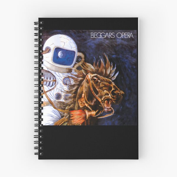 Item preview, Beggars Opera Astronaut Riding Horse Poster designed and sold by FlorinGeo.