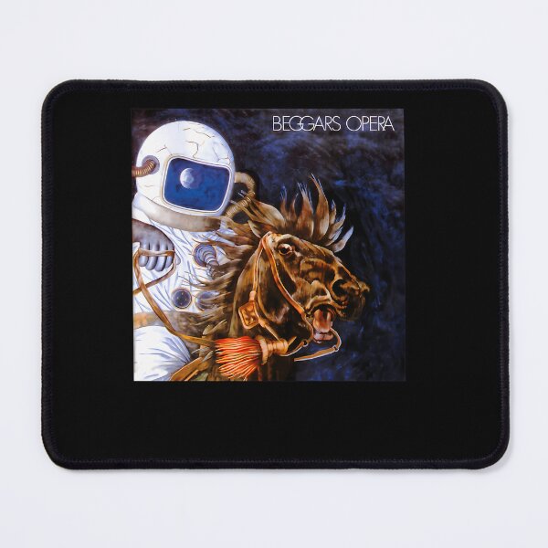 Item preview, Beggars Opera Astronaut Riding Horse Poster designed and sold by FlorinGeo.