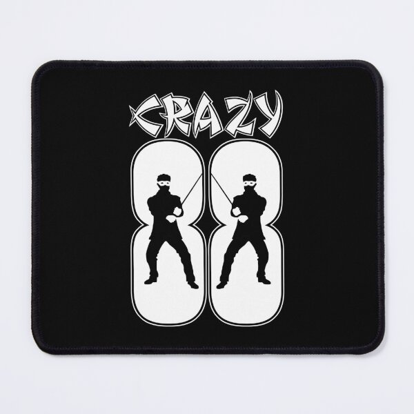Item preview, Crazy 88 (White Print) designed and sold by GritFX.