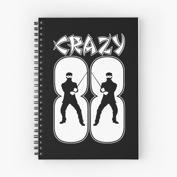 Item preview, Crazy 88 (White Print) designed and sold by GritFX.
