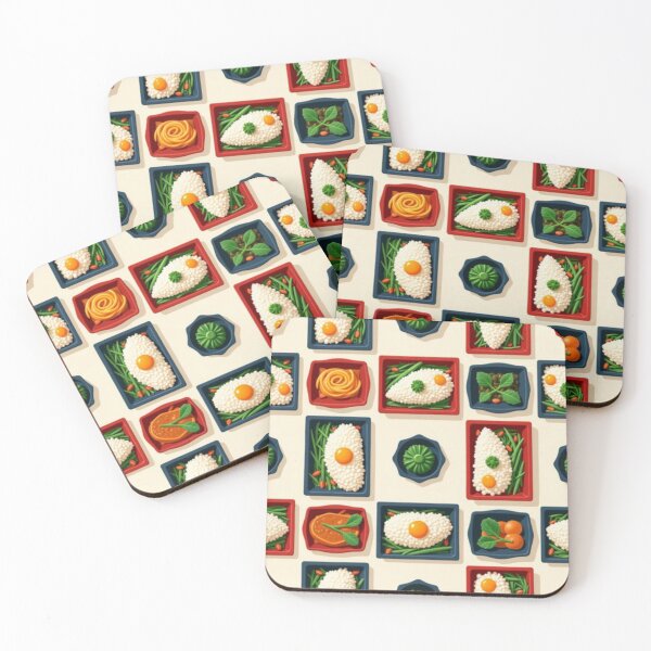 Item preview, Japanese bento pattern  designed and sold by Bluepanda21.