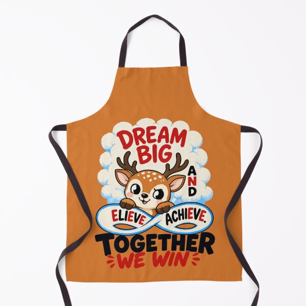 Item preview, Cute Deer Dream Big Art Print designed and sold by Nadiename.