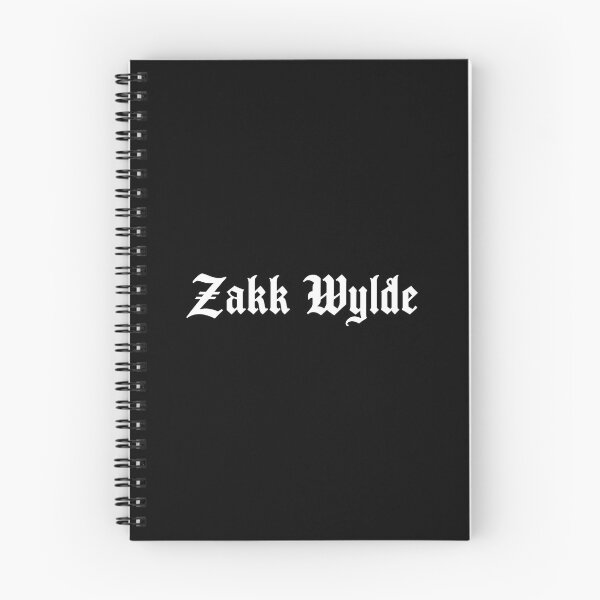 Item preview, Zakk Wylde Gothic Font Music designed and sold by HesseCove.
