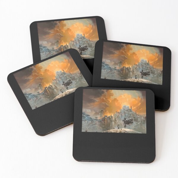 Item preview, The Shadow of the Torturer Fantasy Castle Landscape Sci-Fi designed and sold by JohnnyTowne.