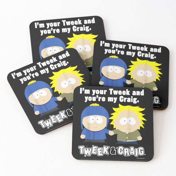 Item preview, SP I'm Your Tweek and You're My Craig Funny Cartoon T-Shirt designed and sold by NicholasSpencer.