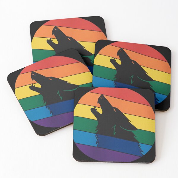Item preview, Lgbt Pride Wolves designed and sold by HASLNA-KHOHA.