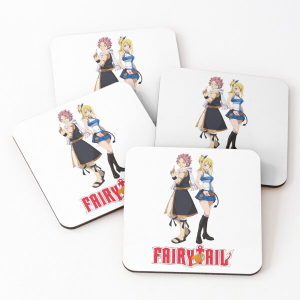 Item preview, Fairy Tail; Natsu Dragneel and Lucy Heartfilia designed and sold by Marco Bottiglieri.