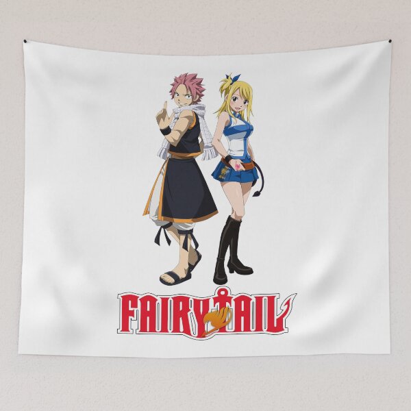 Item preview, Fairy Tail; Natsu Dragneel and Lucy Heartfilia designed and sold by Marco Bottiglieri.
