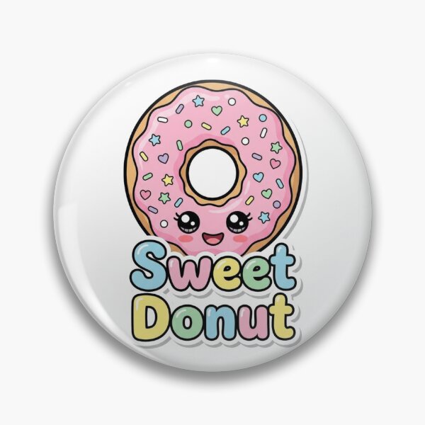 Item preview, Sweet Donut Kawaii Cute Pink Donut Cartoon Design designed and sold by morning sun.