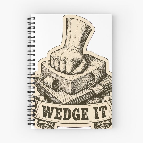 Item preview, Wedge It Funny Pottery Class | Ceramicist Potter Gift Pottery Humor designed and sold by StickyGuys.