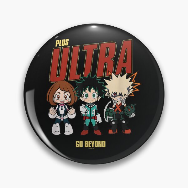 Item preview, MHA Go Beyond Chibi Character Collage Anime T-Shirt designed and sold by NicholasSpencer.