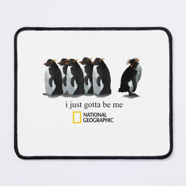 Item preview, I Just Gotta Be Me Penguins designed and sold by PearlArtss.