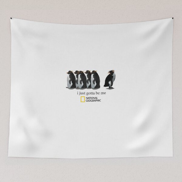 Item preview, I Just Gotta Be Me Penguins designed and sold by PearlArtss.