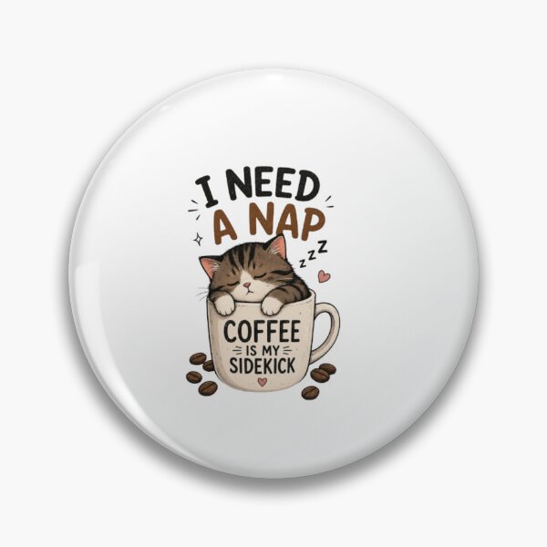 Item preview, Funny Sleepy Cat Coffee – I Need a Nap Cats Humor designed and sold by Store Chopping.