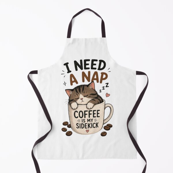 Item preview, Funny Sleepy Cat Coffee – I Need a Nap Cats Humor designed and sold by Store Chopping.