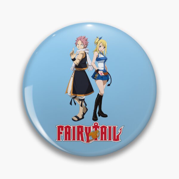 Item preview, Fairy Tail; Natsu Dragneel and Lucy Heartfilia; Light Blue designed and sold by Marco Bottiglieri.
