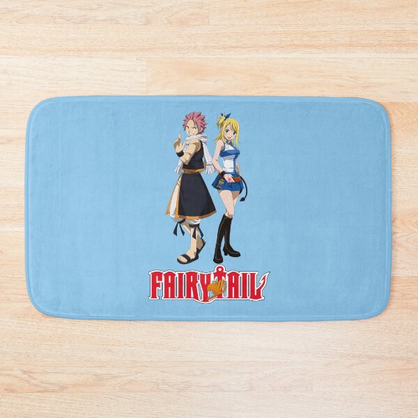 Item preview, Fairy Tail; Natsu Dragneel and Lucy Heartfilia; Light Blue designed and sold by Marco Bottiglieri.