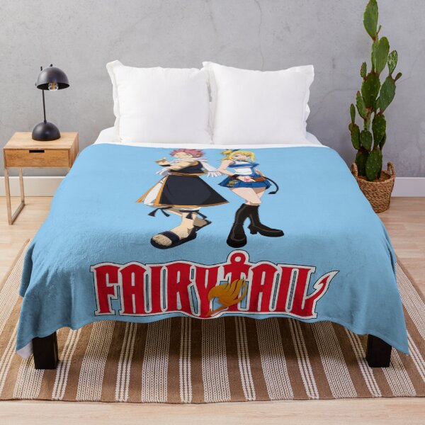 Item preview, Fairy Tail; Natsu Dragneel and Lucy Heartfilia; Light Blue designed and sold by Marco Bottiglieri.