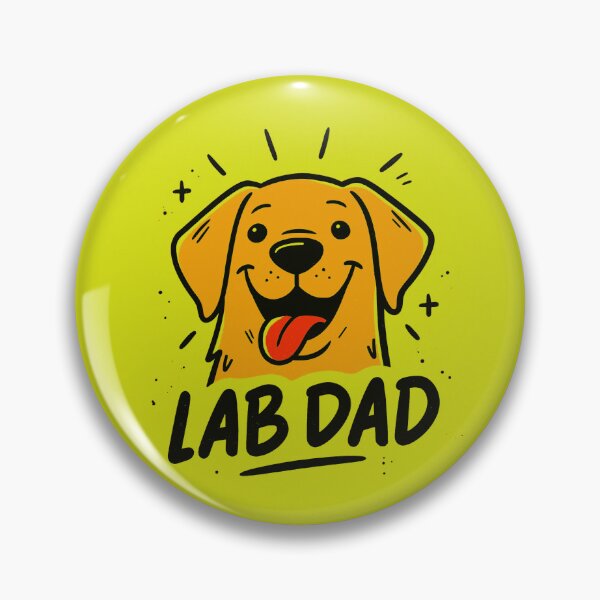 Item preview, Lab Dad – Cute Labrador Scientist Design for Dog Lovers designed and sold by Grumpy-Bob.