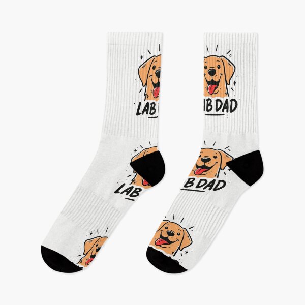 Item preview, Lab Dad – Cute Labrador Scientist Design for Dog Lovers designed and sold by Grumpy-Bob.
