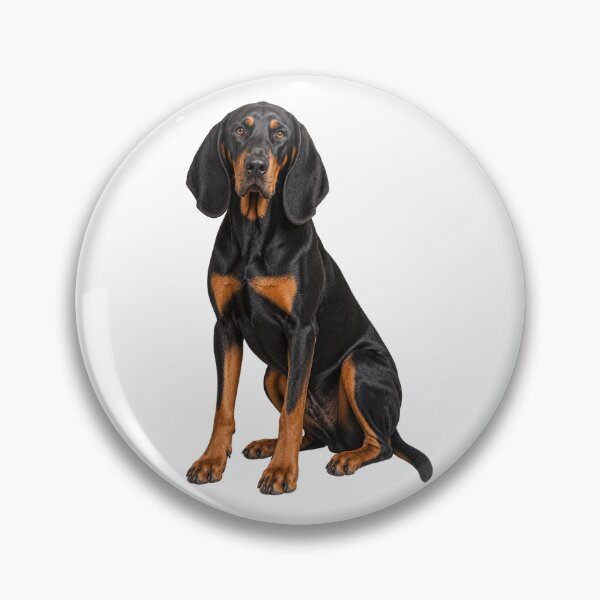Item preview, Black and Tan Coonhound Dog designed and sold by BackgroundND.