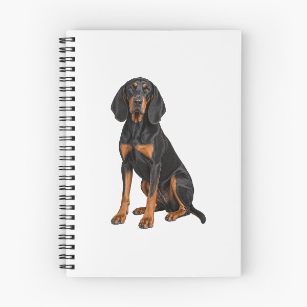 Item preview, Black and Tan Coonhound Dog designed and sold by BackgroundND.