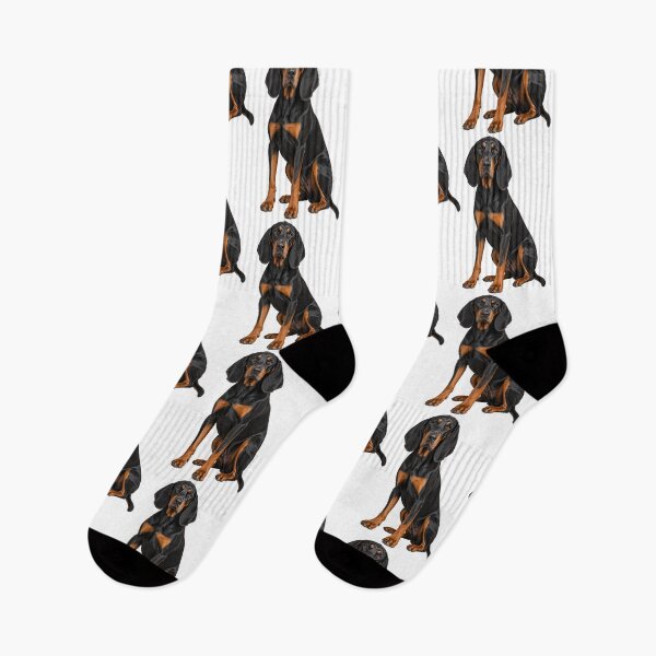 Item preview, Black and Tan Coonhound Dog designed and sold by BackgroundND.