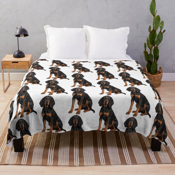 Item preview, Black and Tan Coonhound Dog designed and sold by BackgroundND.