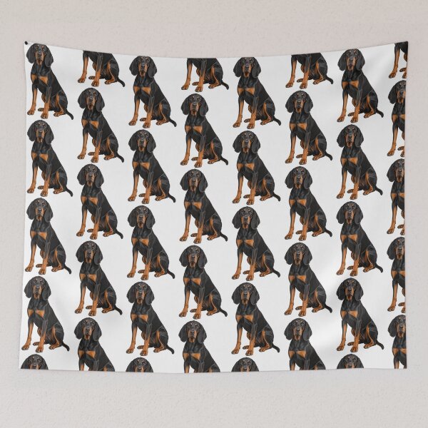 Item preview, Black and Tan Coonhound Dog designed and sold by BackgroundND.