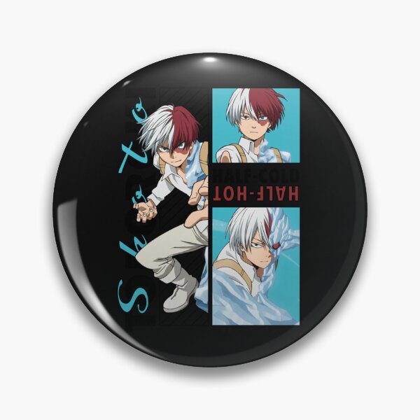 Item preview, MHA Todoroki Half-Cold Half Hot Anime Pullover Hoodie designed and sold by NicholasSpencer.
