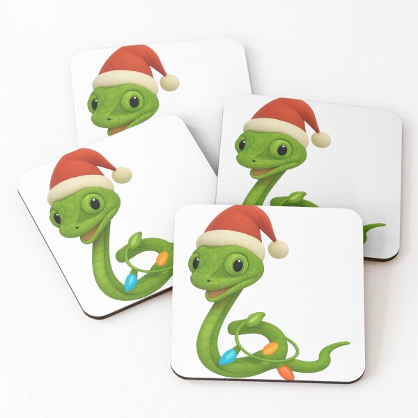 Item preview, Christmas Asian Vine Snake designed and sold by Sillytoe.