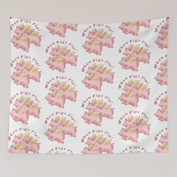 Item preview, When Pigs Fly Again designed and sold by artmuvz.