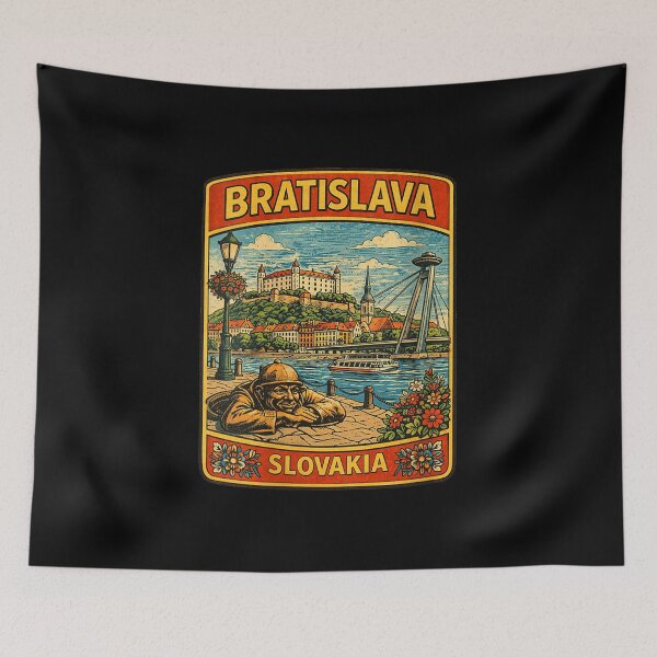 Item preview, Bratislava Slovakia Vacation designed and sold by goombi-creative.