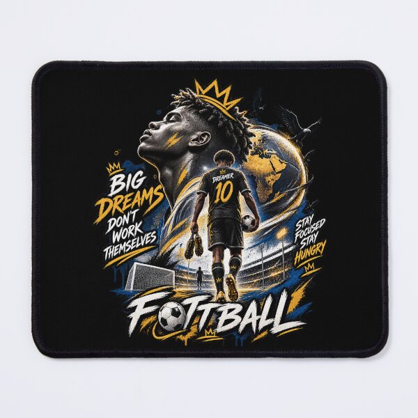 Item preview, Big Dreams Football Motivation designed and sold by LegendCourt.