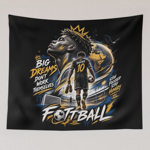 Item preview, Big Dreams Football Motivation designed and sold by LegendCourt.