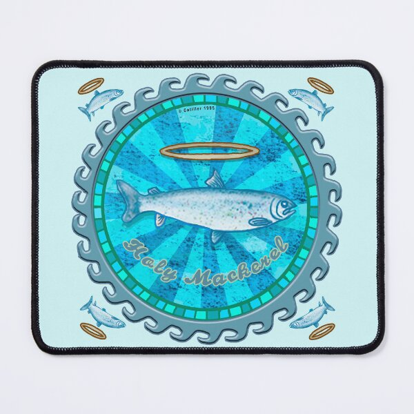 Item preview, Holy Mackerel Fish designed and sold by artmuvz.