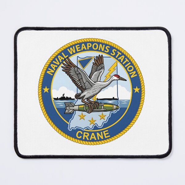 Item preview, US Navy Naval Weapons Station Crane Emblem designed and sold by CharlieDesings.