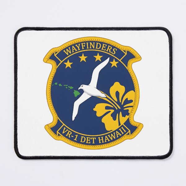 Item preview, US Navy Fleet Logistics Support Squadron VR-1 Detachment Hawaii Emblem designed and sold by CharlieDesings.