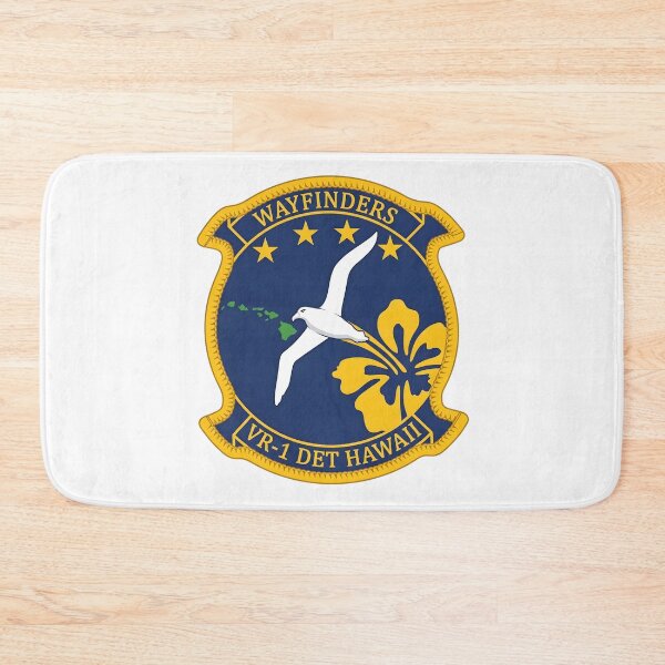 Item preview, US Navy Fleet Logistics Support Squadron VR-1 Detachment Hawaii Emblem designed and sold by CharlieDesings.
