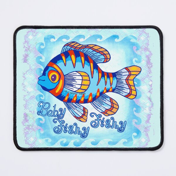 Item preview, Baby Blue Fishy fishy designed and sold by artmuvz.