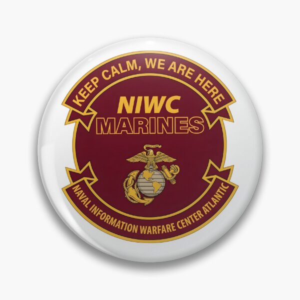 Item preview, Naval Information Warfare Center Atlantic NIWC Marines Emblem designed and sold by CharlieDesings.