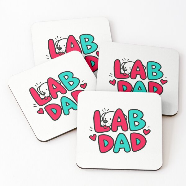Item preview, Copy of Lab Dad – Cute Labrador Scientist Design for Dog Lovers designed and sold by Grumpy-Bob.