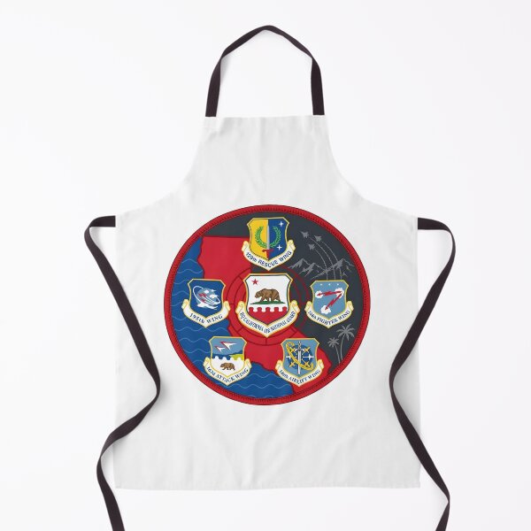 Item preview, HQ California Air National Guard and Wings Joint Emblem designed and sold by CharlieDesings.